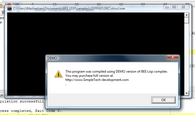 BEE Lisp Warning Window